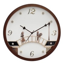 인테리어 원목 거실 벽시계 집들이선물 무소음벽시계, BTP503M(만남), 본상품선택