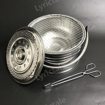 숯통 숯통들대 캠핑 스텐 스텐숯통 원형 점화통, F