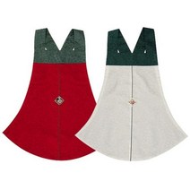 박씨상방 고급 당의 앞치마색상선택, 상세설명 참조, 아이보리+녹색