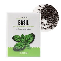 꿈쟁이 1종 씨앗봉투 방울토마토 상추 바질(택1), 바질