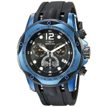 Invicta 남성용 20074SYB 스피드웨이 아날로그 디스플레이 스위스 쿼츠 블랙 시계 블랙 블루. 크로노그래프 쿼츠 무브먼트