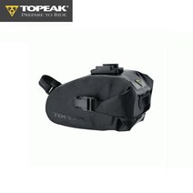 TOPEAK 토픽 안장가방 Wedge DryBag (black) M QC 투어용 웻지 드라이백 미디엄 퀵클릭 공구 가방, 블랙, 1개