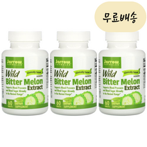 자로우 여주 추출물 비터멜론 60개입 3세트 Bitter Melon [미국 직배송], 3개, 60정, 60정