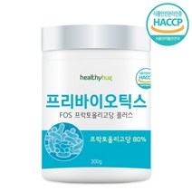 헬씨허그 프리바이오틱스FOS 프락토올리고당 플러스 300g x 2 장에좋은 영양제 유산균