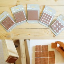 DMATO 디마토 EVA FELT 가구 소음방지패드 주방 식탁 의자 책상 침대 마루 침대 세탁기 긁힘방지 소음 방지 의자발커버 층간 바닥보호 범퍼 패드 쿠션 의자발캡, 선택04-EVA가구패드-원형소형, 1개
