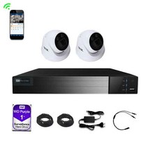 HD 500만화소 가정용CCTV 감시카메라 풀패키지 B2