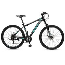 아텍스자전거 컴포트26D 22년형 COMFORT 26D 26인치MTB자전거, 블랙민트/완조립