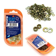 가구철물 너트와셔 4MM 평와셔 와샤 평와샤