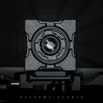 Sinan 피젯 스피너 기계식 연결 핑거팁 자이로 오리지널 감압 장난감 절판 EDC, Zirconium Black
