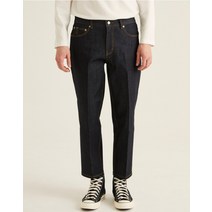 22SS [STRAIGHT FIT] 생지 크롭 셀비지 데님팬츠 JNPA2B003N3