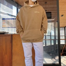 오버핏 피그먼트 롱후드티 체형커버가 되는 빅사이즈 롱후드 맨투맨