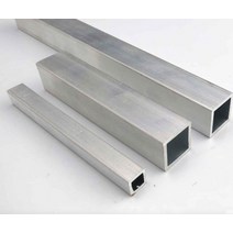 아연 각 파이프 사각 알루미늄 스텐 개몫 중공 사 튜브 프로필 원격 제어 보트 프레임, 10x10x200mm