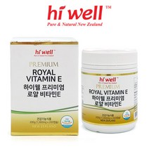 [하이웰] 프리미엄 로얄 비타민E 200캡슐 1통 (3개월 10일분), 단일속성