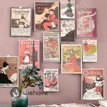WEHAVE 인테리어 그림엽서 포토 사진 도시 일러스트 캘리그라피 영화 고흐 마티스 모네 피카소 명화 소품 세트, 인테리어 엽서 38, 1세트
