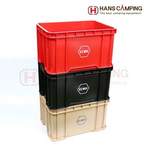 EZ BOX 이지박스 박/스/만 캠핑박스 운반상자, 블랙