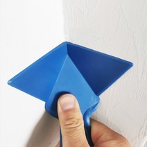 건식 벽체 코너 삽 음양 각도 장치 ABS 퍼티 주걱 청소 치장 용 벽토 제거 빌더 도구 사용 가정용 2 개, [01] Blue, 2개