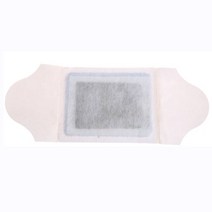 열선패드 자기 가열 패치 목 허리 통증 완화 웜 우드 스티커 뜸, 01 Black