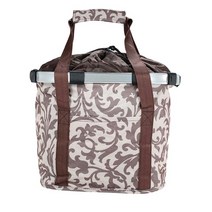 자전거캐링백 자전거리어백 자전거가방 자전거 앞 바구니 자전거 small pet dog carry pocket 2in1 detachable mtb Bicycle tube bag, 갈색