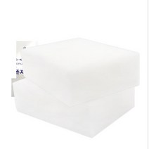 2개 미술재료 흰색 스폰지 13x9.5x4cm 미술수업 미술체험학습, 상품선택