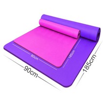 남자강사 전용 1인용 대형요가매트 거실매트 헬스메트, 블루