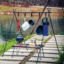 인디언 행어 캠핑 행거 거치대 고리 건조대 수납 용품 장비 차박 준비물 차박소품, 인디언 행어(대)