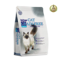 라이브잇 이즈칸 캣 어덜트 그레인프리 고양이 사료, 연어 + 닭, 18개, 6.5kg