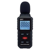소음측정기 층간소음 측정기 A-가중 소음 감지기 30-130dB 미니 데시벨 모니터링 장치 디지털 디스플레이, 01 S8607