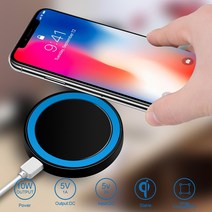 무선 충전기 충전 패드 Qi 충전기 수신기 실리콘 케이스 삼성 갤럭시 A01 A71 A51 Note10 Plus J3 J4 J6 J7 2018|휴대폰 충전기|, 1개, receiver for iPhone, Galaxy A70s