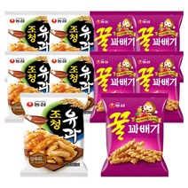 농심 꿀꽈배기+조청유과 각 5개 / 총10개, 상세페이지 참조