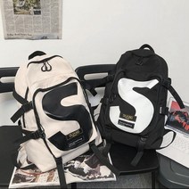 공용 캐주얼 백팩 학생 데일리 책가방 2color 남자백팩 패션백팩