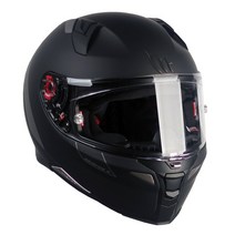 [MT헬멧] ATOM SV MATT BLACK 아톰 맷블랙(무광)
