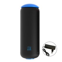 밴드실러 수직형 미니 다기능 전기 진공 실러 기계 휴대용 팽창기 공기 펌프 여행용 의류, 나는 플러그, 파란색