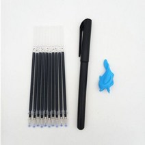 사라지는 볼펜 공시생 수험생 기화펜 기출펜 세트, 블랙