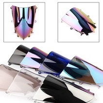 핸들바스템 핸들박스 핸들바거치대 더블 버블 오토바이 윈드 스크린 페어링 디플렉터 야마하 YZF R6 600 R, 02 Iridium