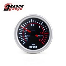 디지털 압력 게이지 연료 오일 유압 센서 드래곤 52mm 타코미터 rpm 부스트 진공, 부스터 게이지 바