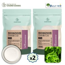 [건강분말] 프리바이오틱스 가루 분말 프락토올리고당 FOS 화이버라이트 대용량 1kg 유산균먹이 장건강, 2팩, 500g