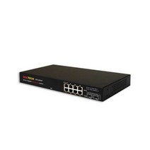 솔텍 광 스위칭허브 1000Mbps 8포트 2SFP Poe SFC400HP