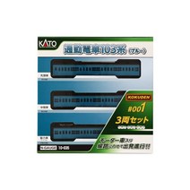 KATO N게이지 통근 전차 103계 KOKUDEN-001 블루 3량 세트 10-035 철도 모형 전철