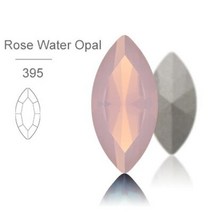 아쿠아씰 크리스탈 라인석 상단 스톤 의류 공예 쥬얼리에 적합한 라인스톤에 유리 접착제, Rose Water Opal+5X10mm 10Pcs