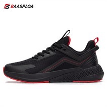 마라톤화 Baasploa-남성 신발 워킹 스니커즈 방수 가벼운 러닝화 편안한 가을 상품