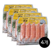 노브랜드 크라비 맛살x4
