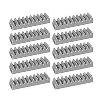 레고 LEGO 테크닉 새 라이트 그레이 랙 기어 세트 트랙 키트 1x4 부품 피스 브릭 마인드스톰 NXT 로봇 어소트먼트 팩 ev3 모터(10개 팩)