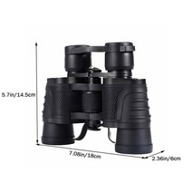 천체망원경토성 적도의 고출력 망원경 80x80mm 5-3000m HD 광학 유리 렌즈 BAK4 쌍안경 캠핑 사냥 스, 01 Black