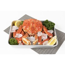 [덤앤크랩]자숙 킹크랩 레드 블루 브라운 1.5kg~4kg, 브라운 1.7kg, 1개