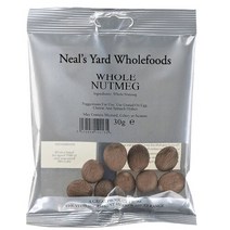 Neals Yard Wholefoods 닐스 야드 홀푸드 통 육두구 30g 홀 넛메그 Whole Nutmegs, 1개