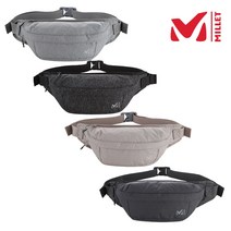 밀레 MILLET 4칼라 남여공용 심플한 디자인과 은은한 색감 데일리 캐주얼 힙색, FREE, CHARCOAL(C4)