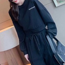 여자 헬스 댄스 바지 크롭티 십대 체육복 쇼핑 조깅복 츄리닝 런닝복 가을 빅사이즈 단체