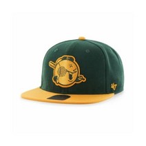 남성용 47 Brand Oakland Athletics Captain Snapback 그린 Yellow