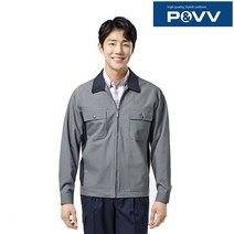 봄 여름 작업복 점퍼 S-W11 다크 그레이 M~4XL 회사 근무복 사무실 사무복 유니폼 남자 근무 복 춘추 파브, 06-SM-W11 (4XL)