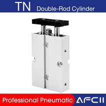 에어 공압 실린더Airtac 유형 TN 10 40 듀얼로드 더블 액션 TN10x200 TN16x30 TN20x80 공압 실린더 더블, 03 Stroke 15mm_01 Bore 10
